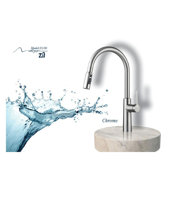 شیر ظرفشویی زانتی D 130 کروم